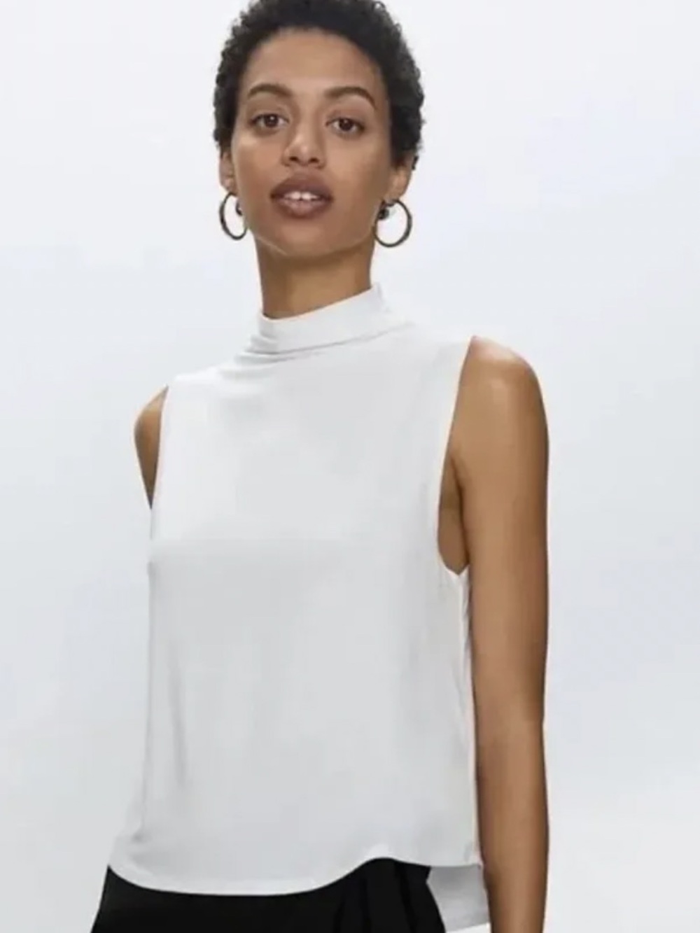 Aritzia Babaton Vince Mockneck Tee (S)